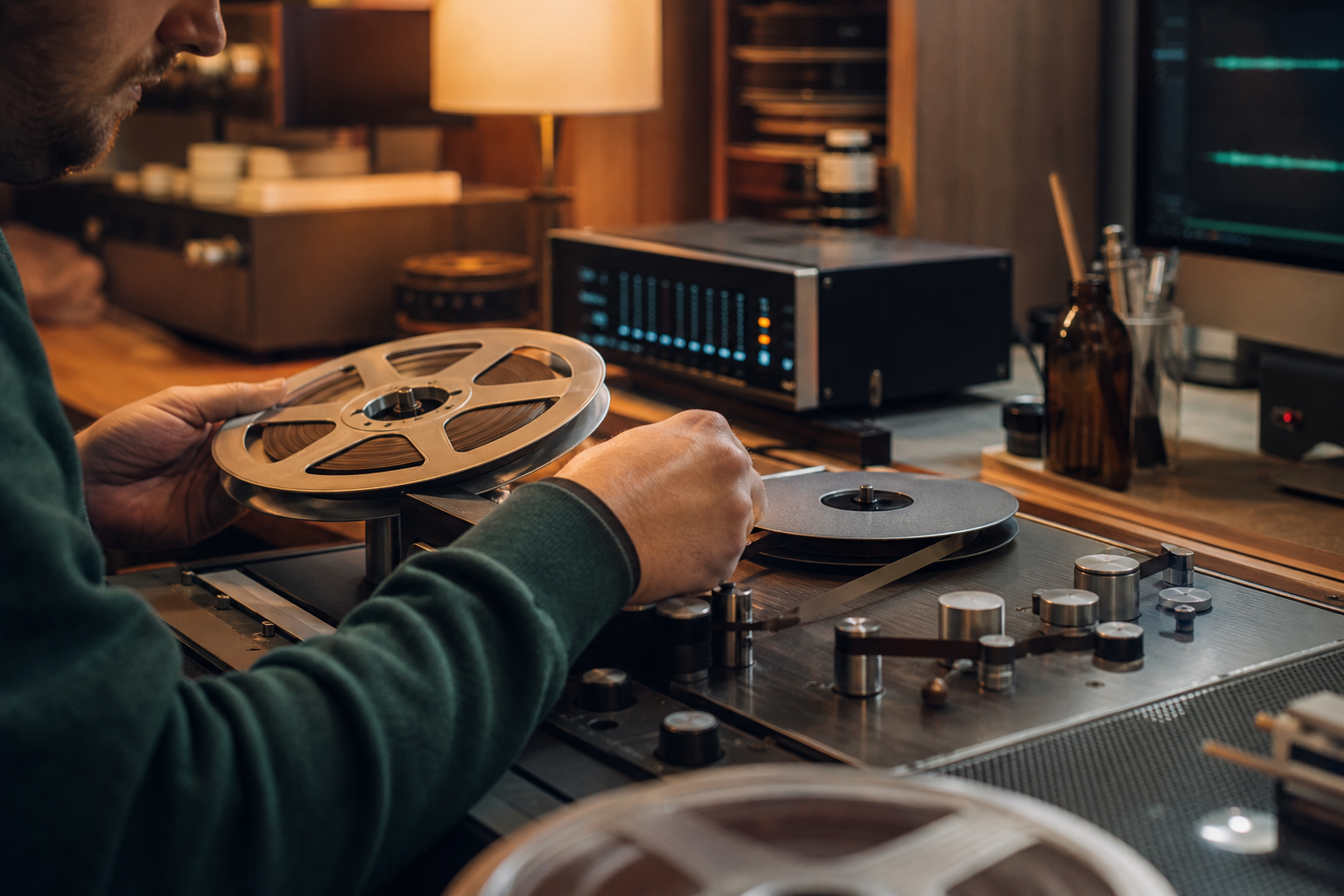 Numérisation d'anciennes bandes magnétiques et cassettes vers un support numérique